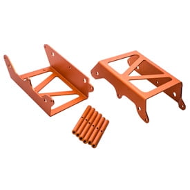 7602 Racing Radiator Guards Anodized Orange for KTM 450 XC-W 2008-2016